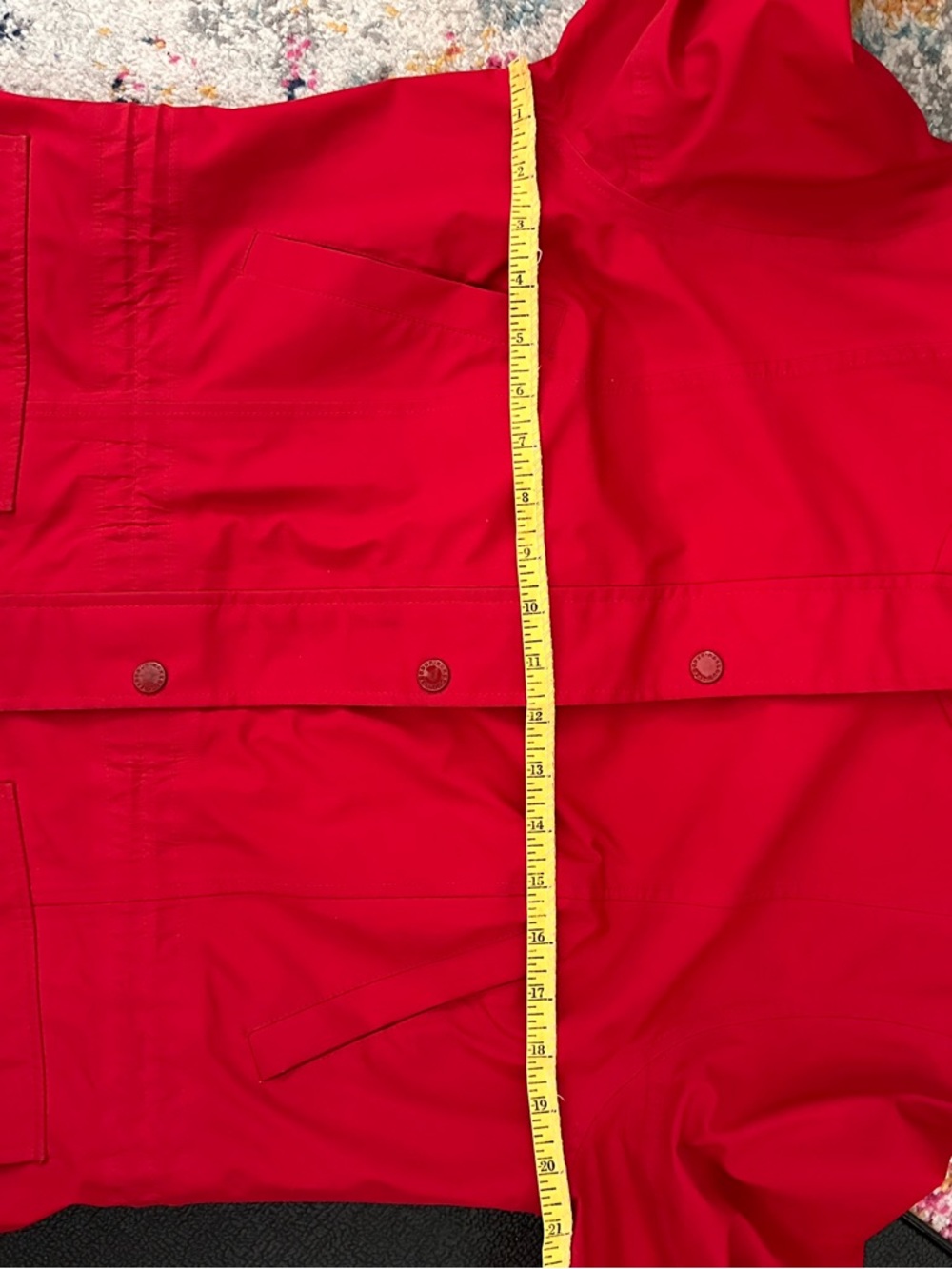 Barbour red rain coat - Picture 7 of 8